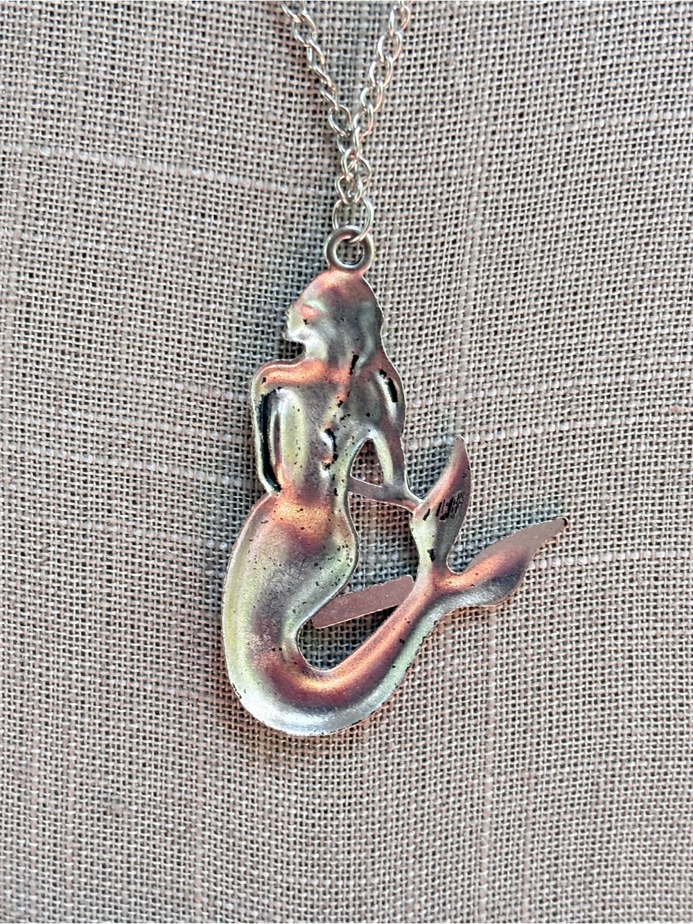 Vintage Laghcat Mermaid Necklace - Picture 4 of 5